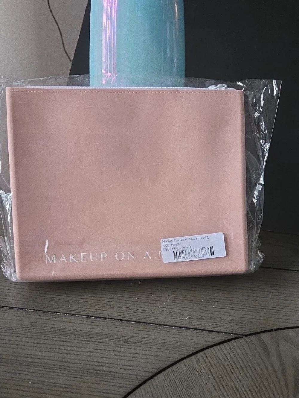Shades by Shan Pink Cosmetic Pouch with Zip Wristlet